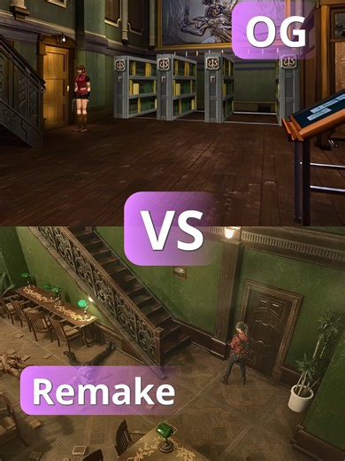 Resident Evil 2: OG vs Remake Comparison
