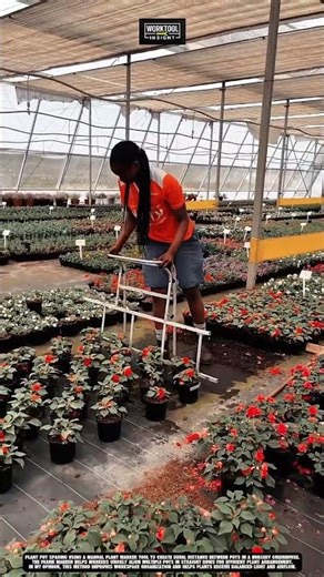 Plant Pot Spacing Using Manual Plant Marker | best for Nursery Layout Setup #tool