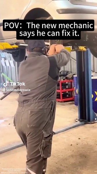 Mechanic 👨‍🔧 #funny #mechanic #repair #fyp #fail | mechanic