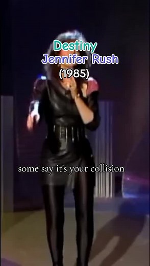 Destiny by Jennifer Rush (1985) | SAMA28 Music Entertainment