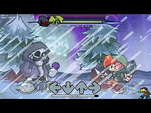 Friday Night Funkin DustTale (Dusty Blizzard) 1 hour song