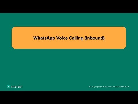 WhatsApp Voice Calling (Inbound): Let Customers Call You Directly on WhatsApp