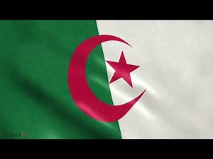 Algeria Flag Animated Flag - Free HD Stock Footage or purchase 4k