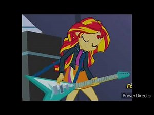 Sunset Shimmer sings "Sound the Bugle"