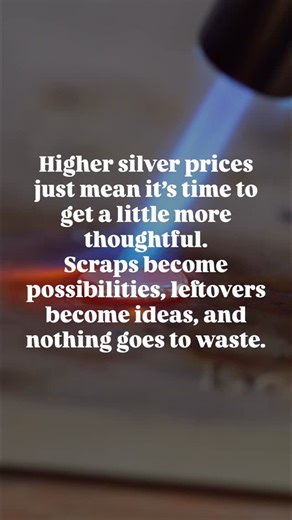 Pepetools, INC ⚙️⚒🔩 on Instagram: "Silver prices are rising, but creativity doesn’t have to slow down. ✨ When materials feel limited, we get more intentional—reworking scraps, reimagining what already exists, and finding beauty in the process of reuse. Sometimes constraints don’t hold you back… they push you to create smarter."
