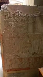 SPIRITUAL PASSAGE False doors in ancient Egypt were an important part of funerary rituals and tombspiritual passage architecture. These doors were not meant for actual physical entry or exit but served as religious symbols typically designed on the walls of tombs, especially in mastabas. They represented a spiritual passage believed to allow the soul or "ka" (the spiritual essence of a person in Egyptian beliefs) to travel between the world of the living and the afterlife. #Egypt #giza #pyramids