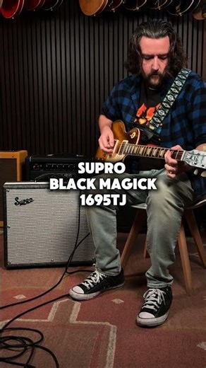 SUPRO BLACK MAGICK and a Les Paul '59 Reissue Les Paul #guitar #supro #electricguitar