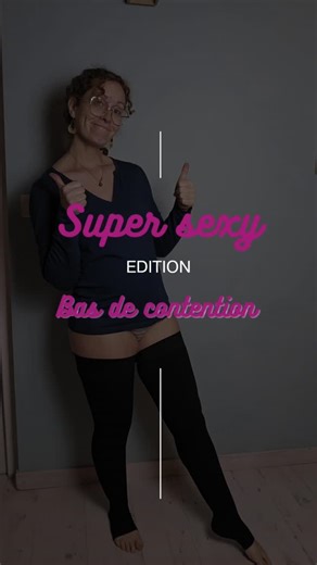 Manon – Kiné | Pilates | Périnée | Lipœdème on Instagram: "La semaine dernière j’ai récupéré mes bas sur-mesure… Et l’orthopédiste m’a sorti la fameuse phrase : "Votre chéri va vous trouver sexy avec ça !" 😂😅🥲 👉 Alors déjà, je les porte pour ma santé, pas pour faire un défilé de mode. Si je pouvais je m'en passerai bieeeen volontiers. 👉 Ensuite… si on veut que ca soit ''sexy'', vendez-nous des modèles un peu plus jolis, on pourra commencer à négocier 😌✨ Plus sérieusement : La contention re