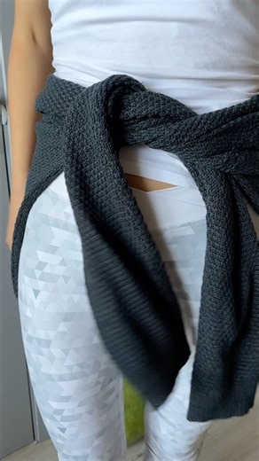 How to Tie a Hoodie the Easy Way 👕✨