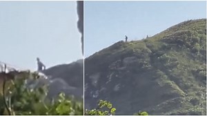 Captan en video a supuestos aliens gigantes en Brasil y las redes enloquecen