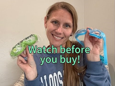 EverSport Kids Swim Goggles Review | Anti Fog and UV Protection | We Get These Every Year!