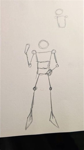 how to draw a basic person #drawing #art #sketch