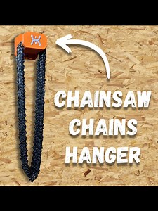 Chainsaw Chain Hanger Wall Mount - Etsy