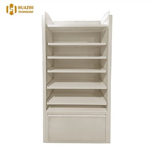 [Hot Item] Retail Furniture Solution Medical Pharmacy Store Pop Display Stand with Adjustable Shelves