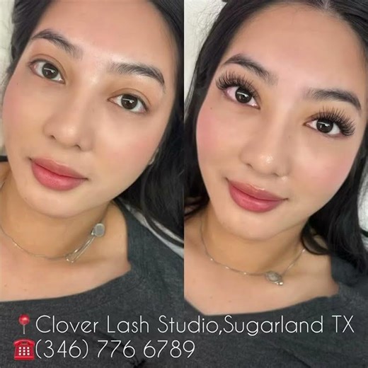 Eyelash Extensions Near By Sugar Land TX - Clover Lash Studio