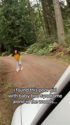 this poor girl has baby syndrome youtube please help her!! #funny #shorts #babyboo #viral #trending