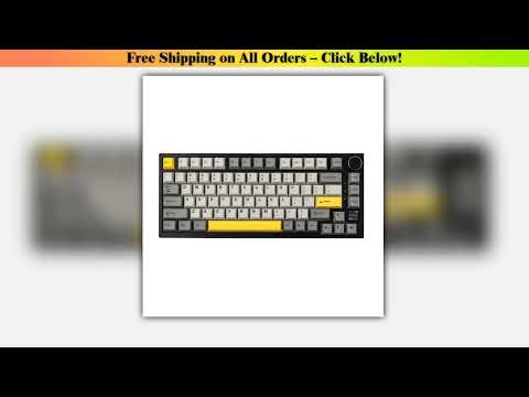 Ajazz AK820 Pro 75% Gasket-mounted Wired/Bluetooth 5.1/2.4G Wireless Mechanical Keyboard with TFT