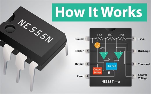 555时基芯片的工作原理