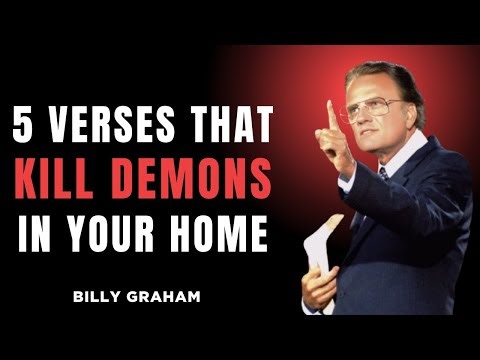 The Devil HATES These 5 Scriptures—Use Them Now |Billy Graham Messege