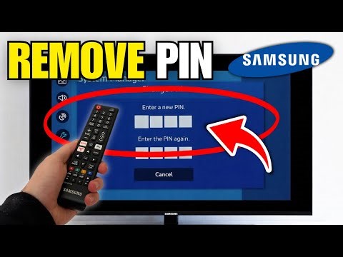 How To Remove PIN From Samsung TV (Quick Guide)