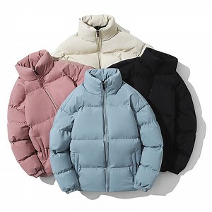 [Hot Item] Oversized Plus Size Winter Puff Thick Warm Men's Custom Logo Bubble Clothes Men Puffer Jacket