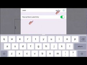 Rectangular Room - MeasureSquare iPad Edition