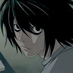 L Lawliet Death Note Pfp