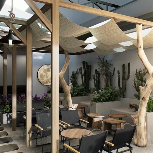 Beautiful Garden Café Design Ideas – Chill Like a Resort!