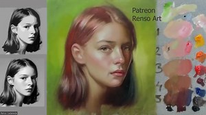 531 reactions · 92 shares | Painting the skin color is not always about copying it from a photograph, we practice from a black and white photo in this class. Join my Paint along lessons on Patreon: https://www.patreon.com/rensocastaneda | Renso Art | Facebook
