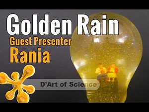 How to make Golden Rain Experiment - dArtofScience