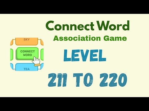 Connect Word Level 211 - 220 Answer | Connect Word Puzzle Game Solutions 🧠✨ | Mini Boss
