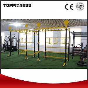 [Hot Item] Professional Heavy-Duty Steel Crossfit Training Rack Gym Fitness Equipment