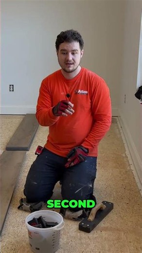 LVP Flooring Installation: Prep is KEY for Success! #shorts