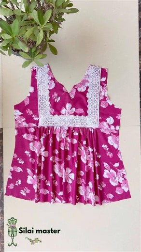 11-12 Years Girls Stylish Top Cutting & Stitching Tutorial | Easy Baby Top Design