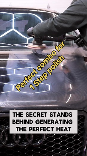 Is there a way to make a 1 step polish super efficient? #detailing #fyp #foryoupage #eurocardetail #quebectiktok #carrepair #detailingworld #detailingtips #paintcorrection #quebec