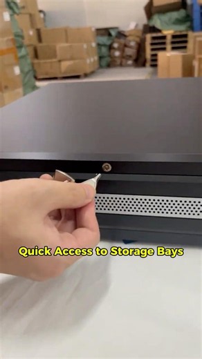 Inside a 64-Channel Enterprise NVR | 8 HDD Bays & Hot-Swap Design