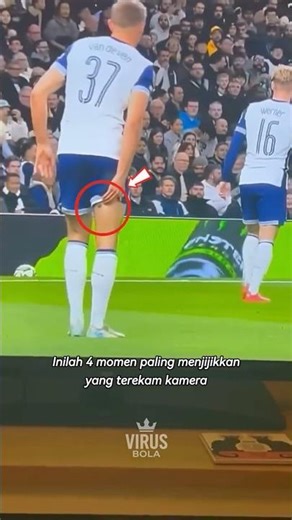 4 disgusting moments of football players caught on camera 🤮