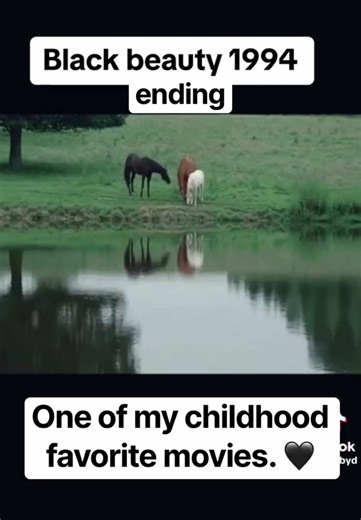 Black Beauty 1994 ending makes me cry every time. It is the ending every horse should get. A loving home and owner/owners to the end of their days. #blackbeauty #blackbeauty1994 #annasewell #horsefilm #gingermerrylegsblackbeauty