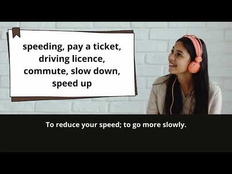 Learn 6 MUST-KNOW English Driving Words (Test Included!) | English Vocabulary & Listening Story