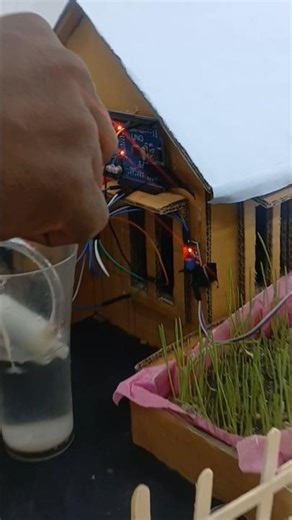 Final year project Automatic Irrigation System using arduino most expensive 1st renk project