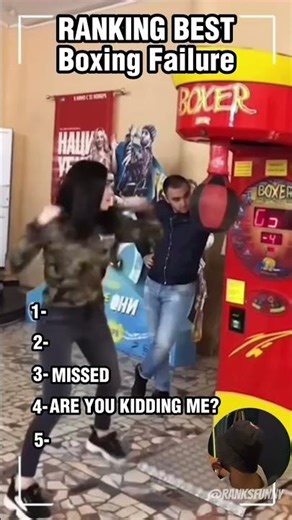 Ranking Best Boxing Failure Pt-1 #shorts