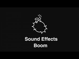 Best 20 Boom Sound Effects of 2025 #BoomSounds