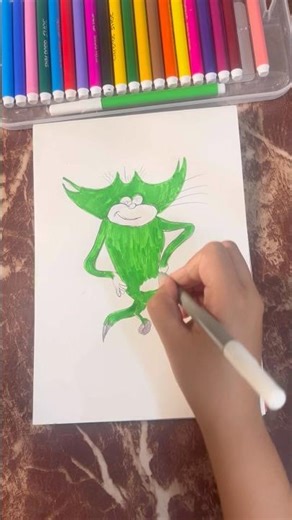 Drawing jack 🥰😍🤗#shorts #oggy