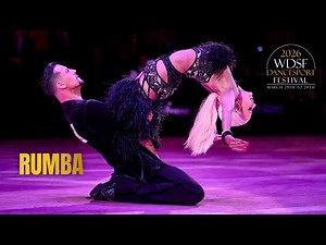 Watch this RUMBA Final | GrandSlam Latin | 2026 WDSF DanceSport Festival (Blackpool)
