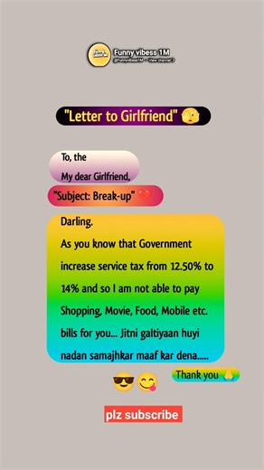 Love Letter Girlfriend funny 🤣 #funny #reels#shorts #trending #trollers #girlfriend #funnychat