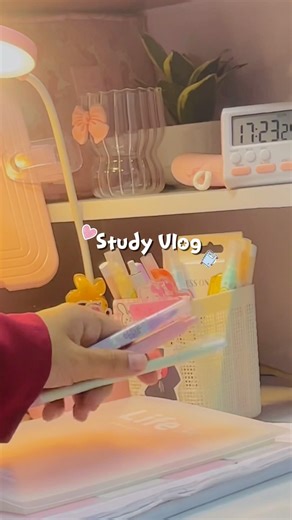 study with me 📚✨ Aesthetic note taking & productive study vlog #studymotivation #desksetup #study
