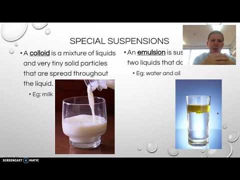 Colloids and Emulsions - Mr H