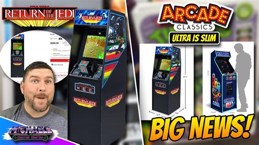 Basic Fun Star Wars Arcade Ultra Cabs Review and Dimensions