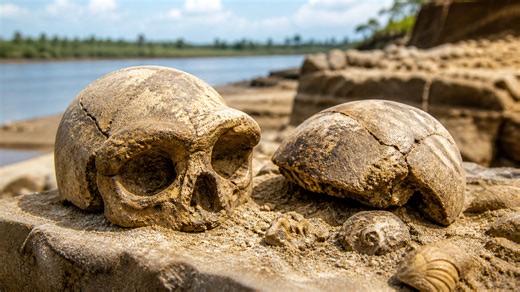 140,000-year-old Homo erectus fossils found beneath the sea in Indonesia