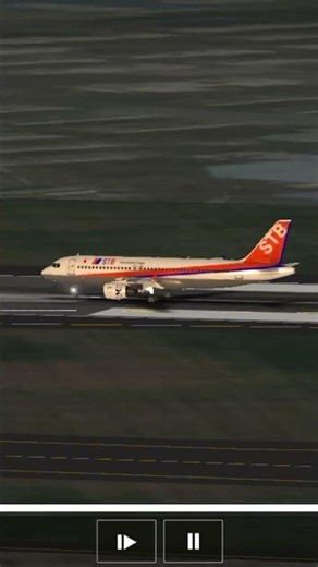 STB航空神すぎ！ #automobile #aviation #aviation # landing #a320 #airlines #airplane #rfs #shorts #ryanair